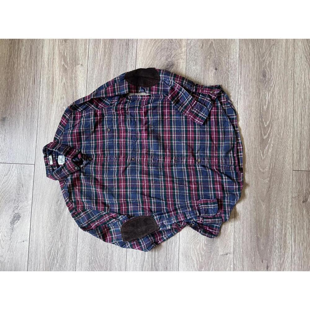 J.Crew Slim Fit Plaid Button-Down Shirt with Elbow Patches